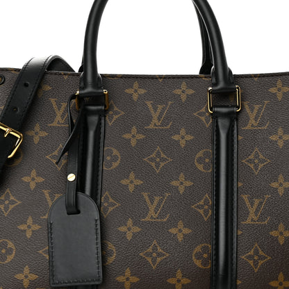 Louis Vuitton Monogram Soufflot MM Black 9 of 11