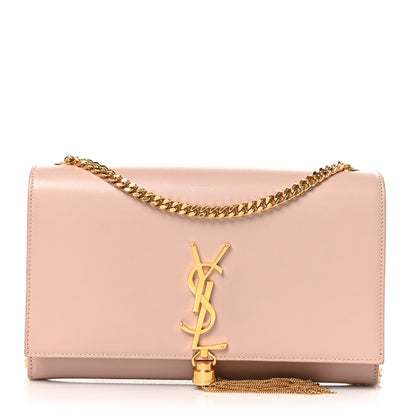 Saint Laurent Smooth Calfskin Medium Classic Monogram Kate Tassel Satchel Pink 1 of 11