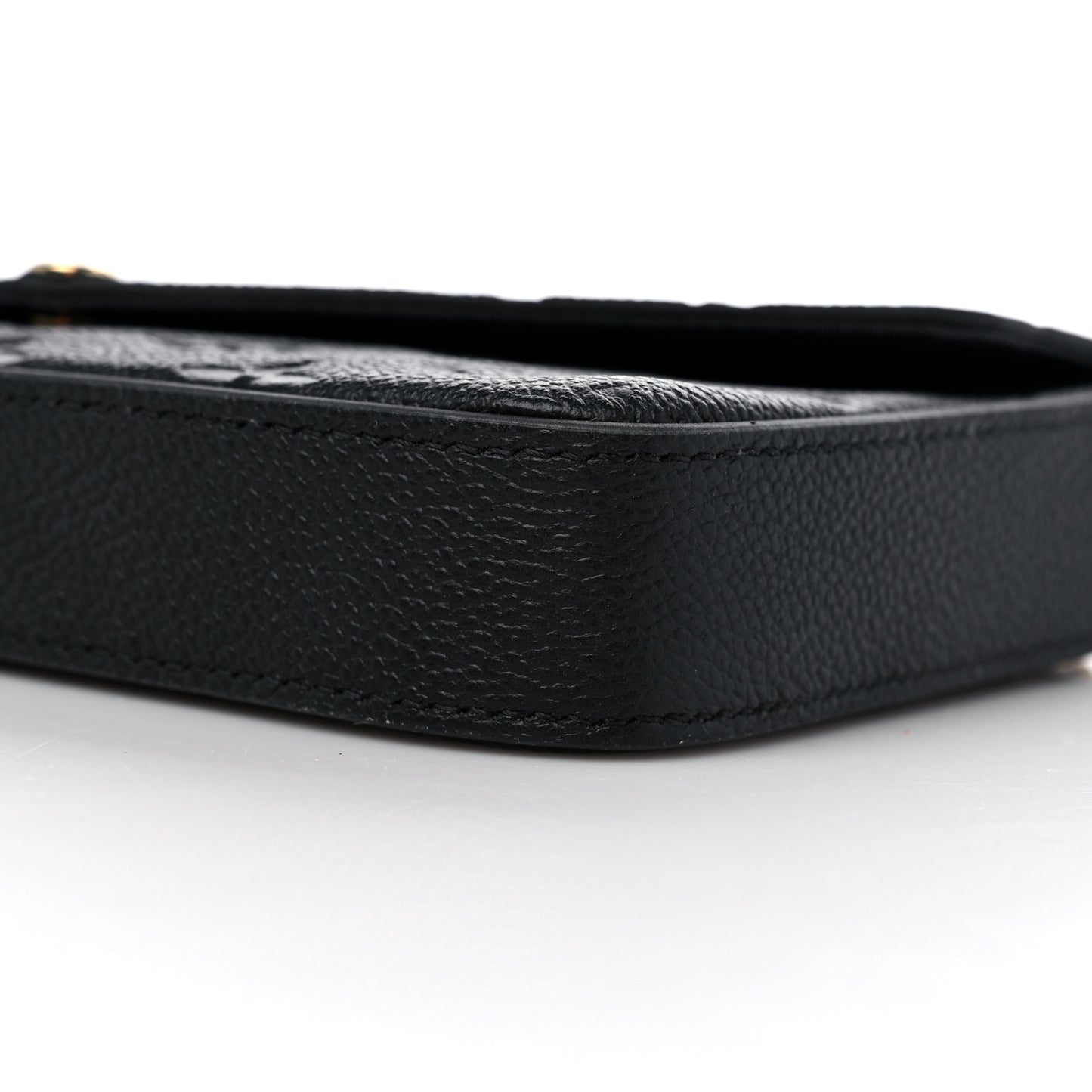 Empreinte Pochette Felicie Chain Wallet Black