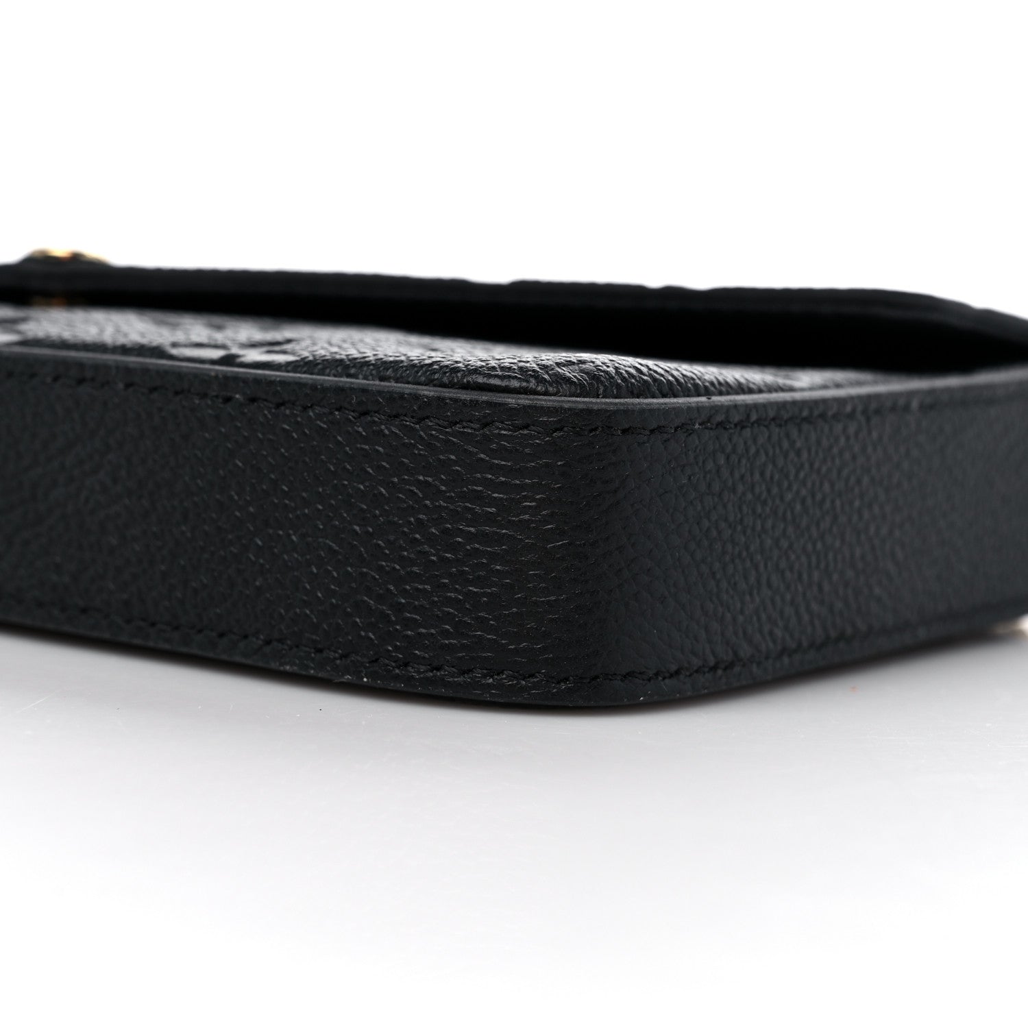 Louis Vuitton Empreinte Pochette Felicie Chain Wallet Black 9 of 11