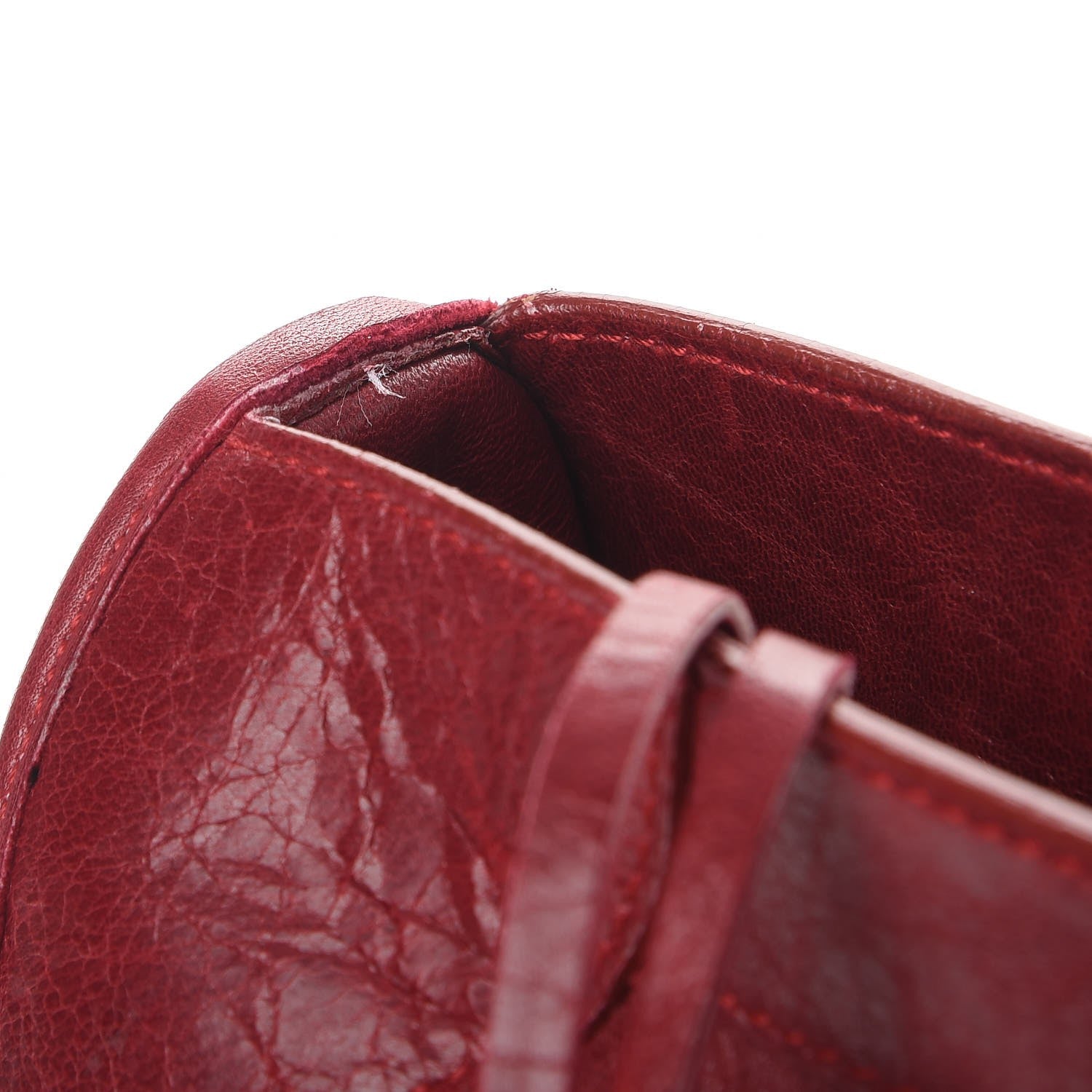 Balenciaga Chevre Classic Hardware City Rouge Vif 8 of 10