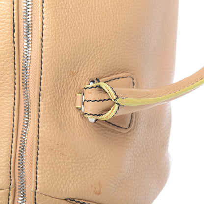 Chanel Calfskin Tassel Bowler Beige 13 of 15