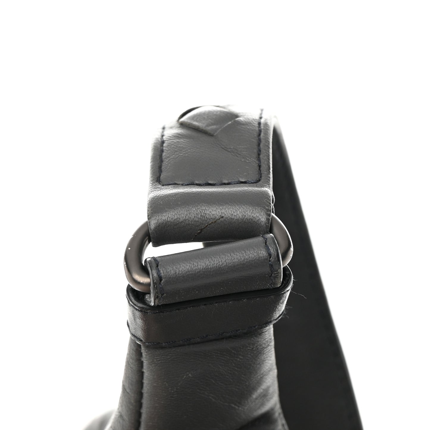 Nappa Intrecciato Large Campana Hobo Shadow