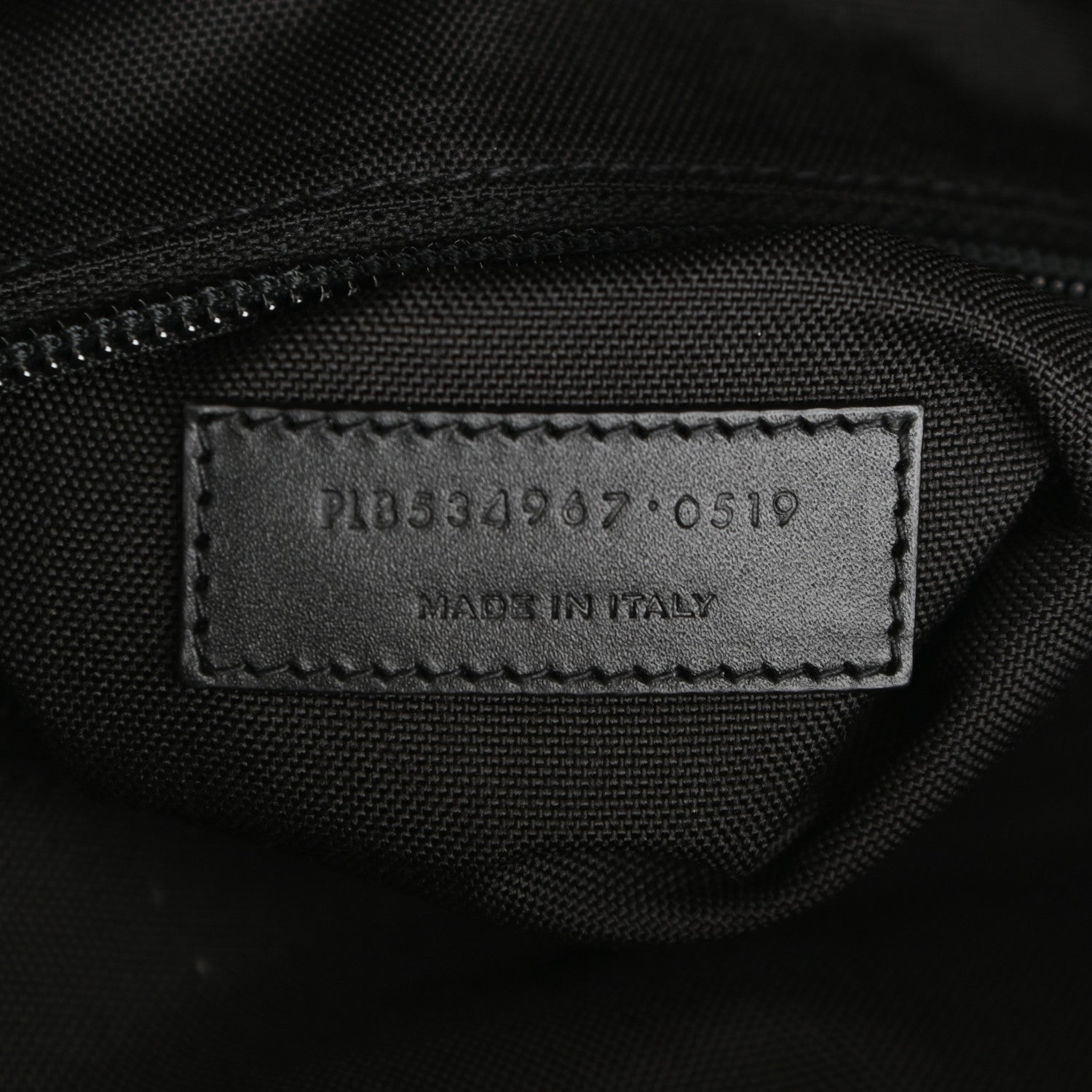 Saint Laurent Canvas Zebra Print City Backpack Yellow Black 8 of 11