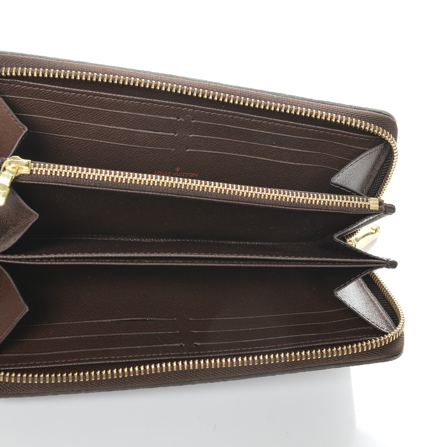 Louis Vuitton Damier Ebene Zippy Wallet 5 of 6