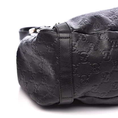 Gucci Guccissima Medium Abbey Shoulder Bag Black 8 of 16