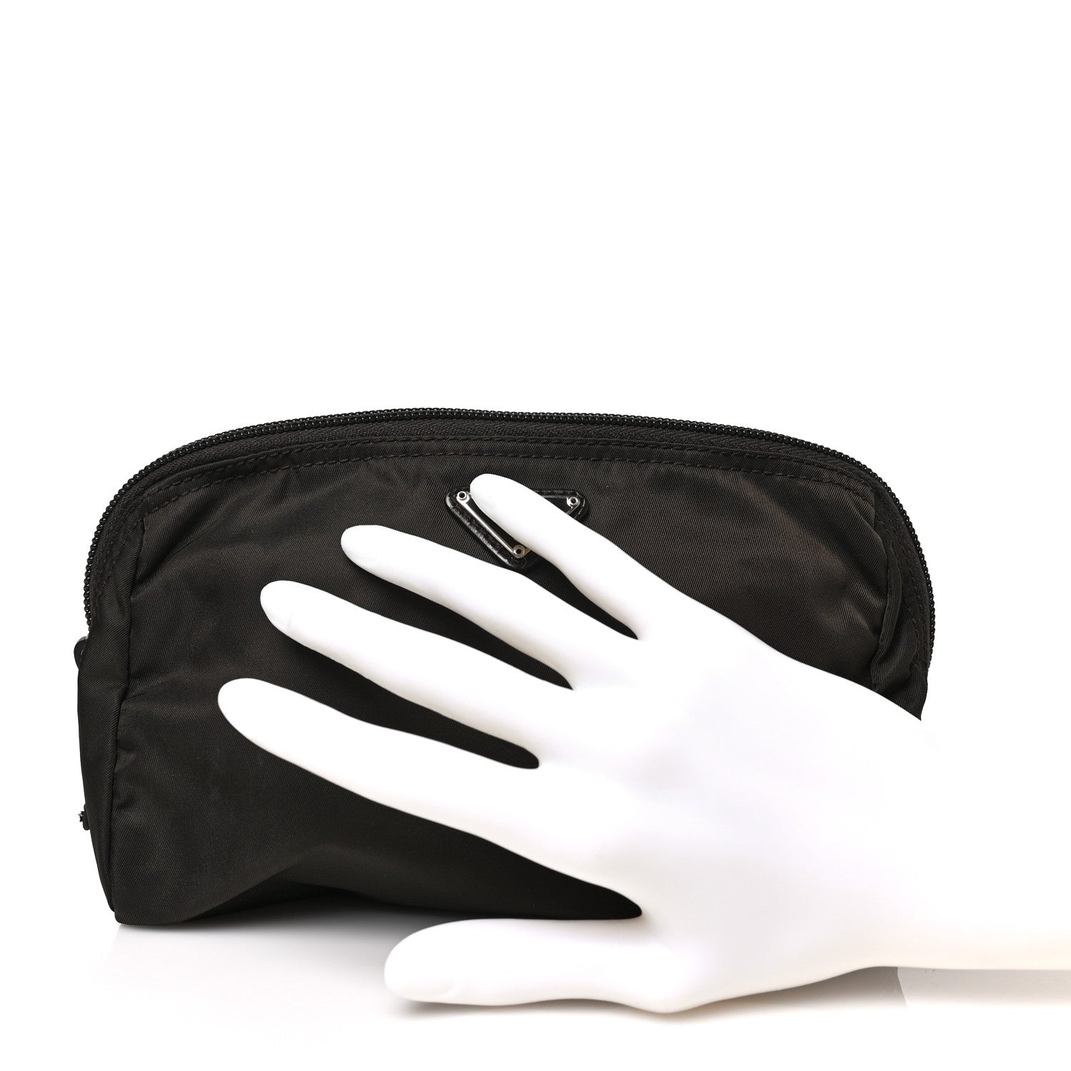 Prada Nylon Vela Cosmetic Pouch Mosto 2 of 7
