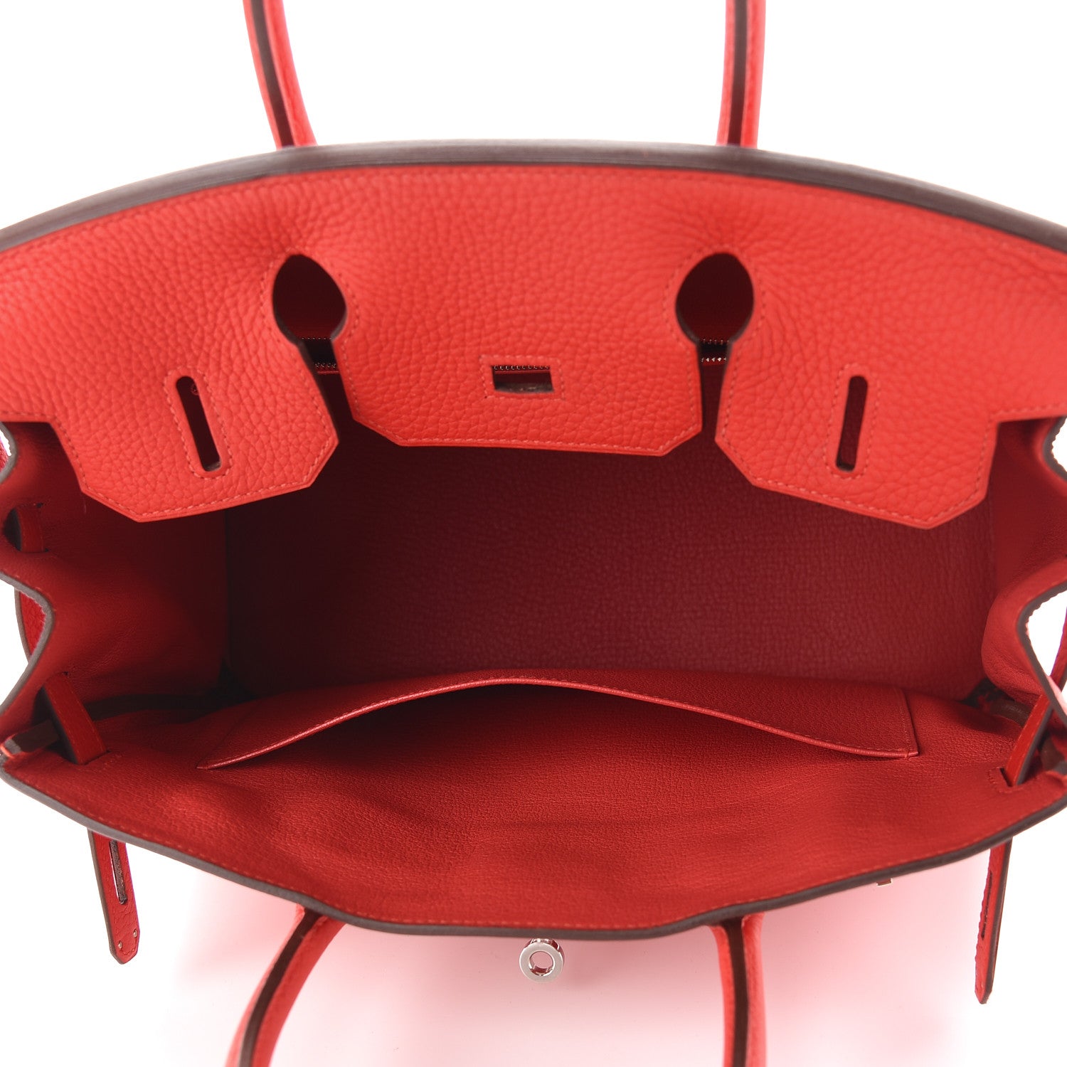 Hermes Togo Birkin 30 Rouge Casaque 5 of 9