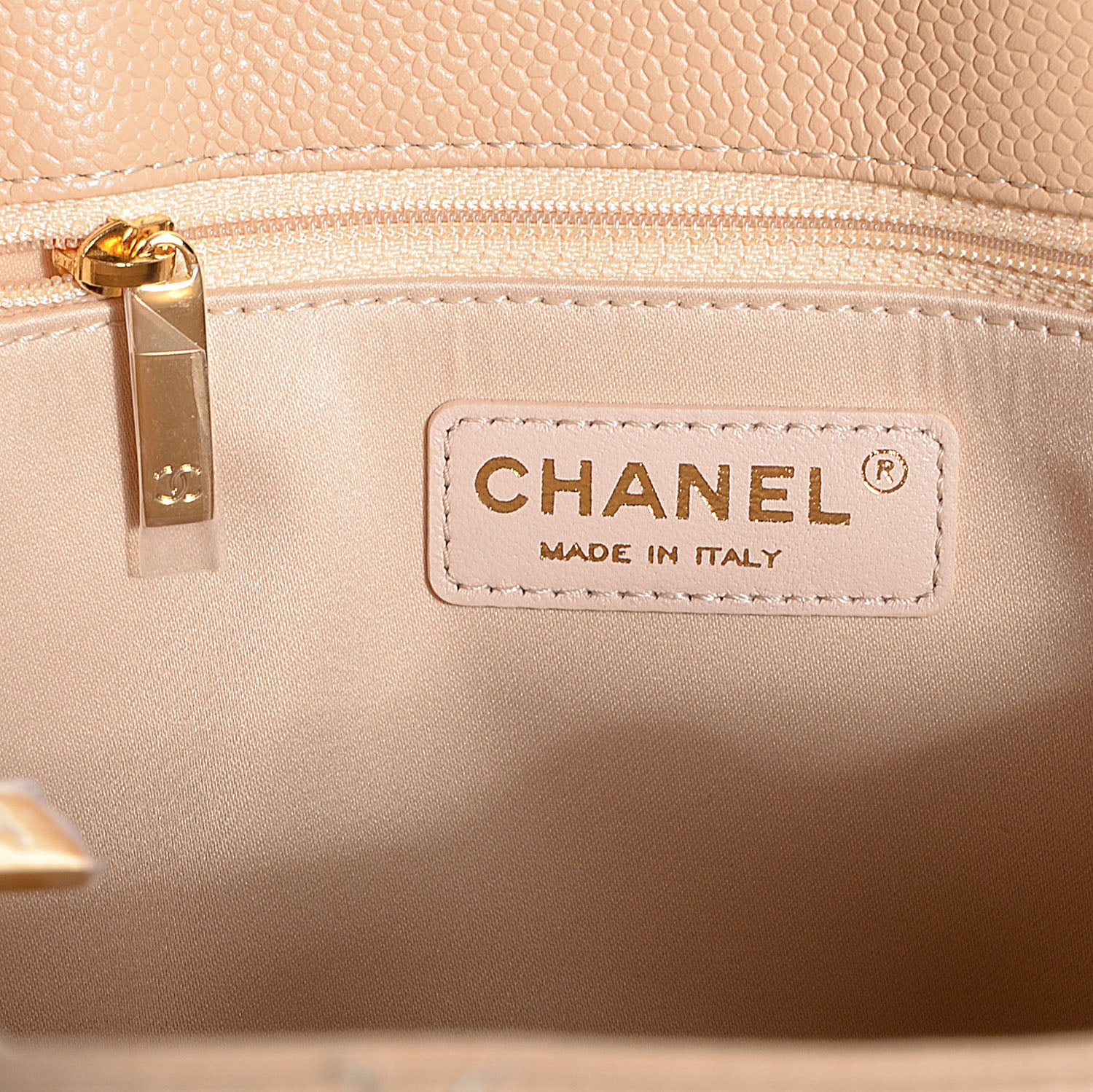 Chanel Caviar Grand Shopping Tote GST Beige Clair 6 of 7