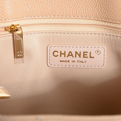 Chanel Caviar Grand Shopping Tote GST Beige Clair 6 of 7