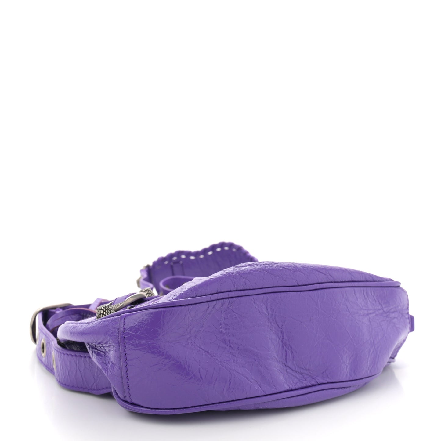 Agneau Arena Le Cagole Shoulder Bag XS Purple