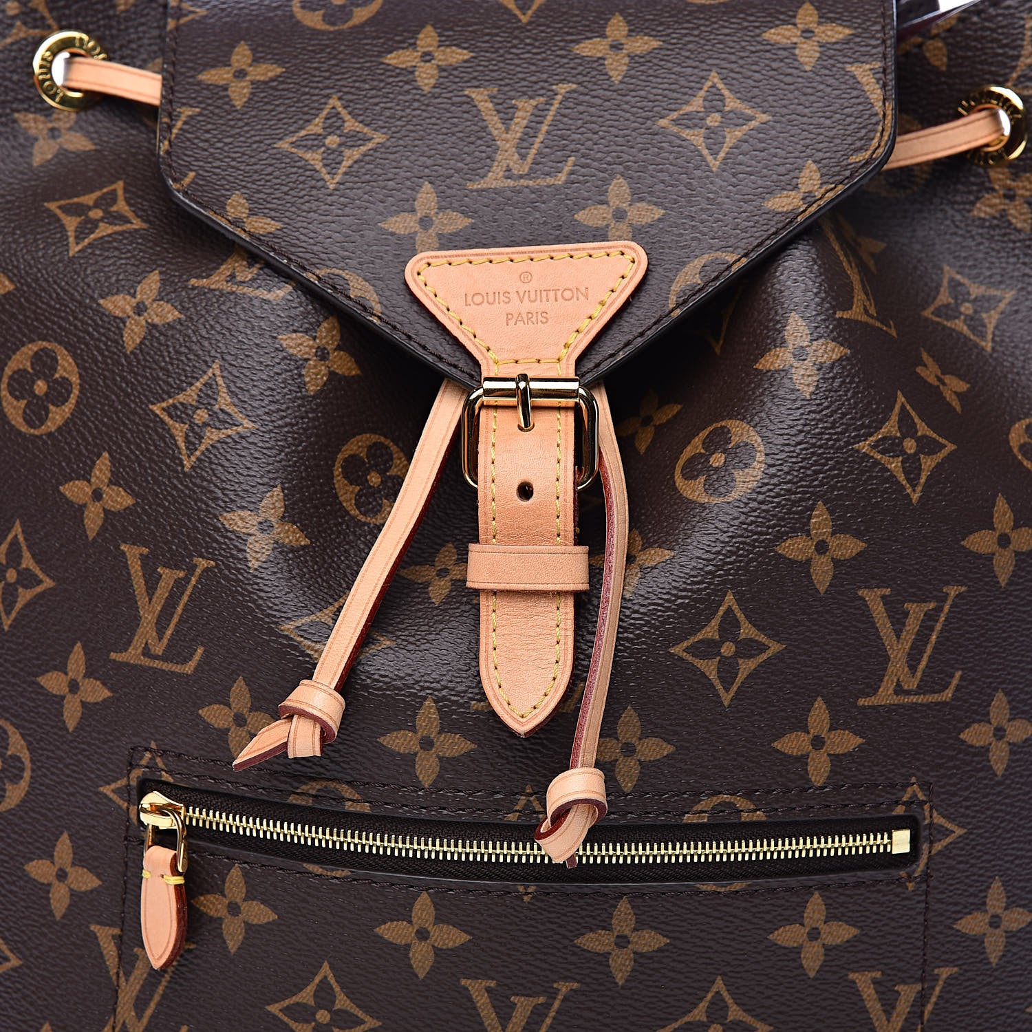 Louis Vuitton Monogram Montsouris NM Backpack 11 of 12