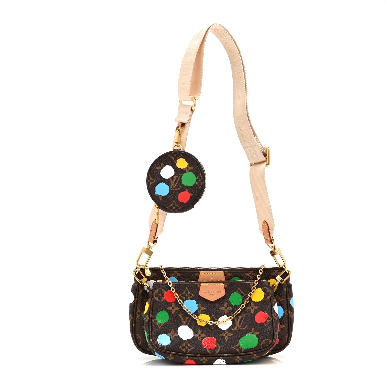 Louis Vuitton LV X YK Monogram Multi Pochette Accessories 1 of 10