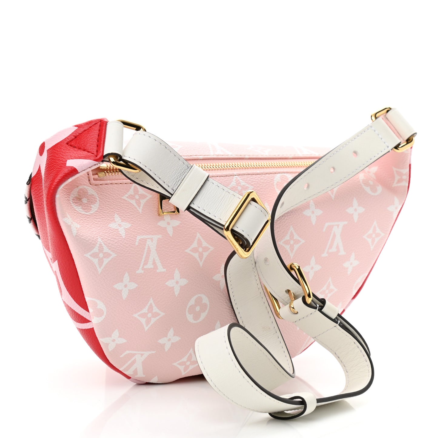 Monogram Giant Bumbag Rouge