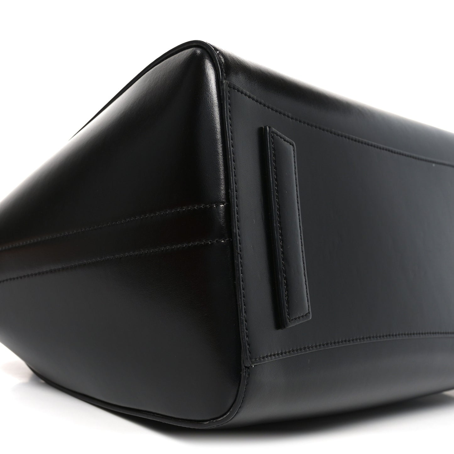 Shiny Lord Calfskin Medium Antigona Black