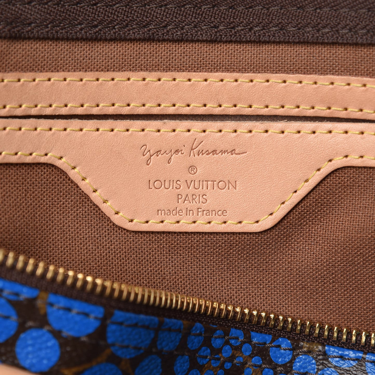 Monogram Kusama Town Speedy 30 Blue