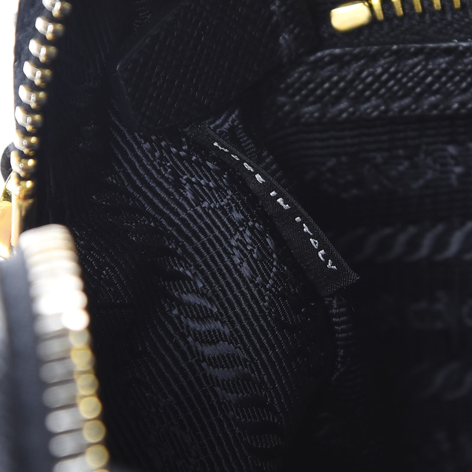 Prada Saffiano Lux Camera Case Crossbody Bag Black 6 of 11