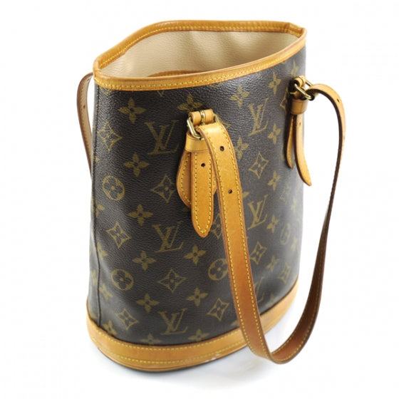 Louis Vuitton Monogram Petit Bucket 23 3 of 9