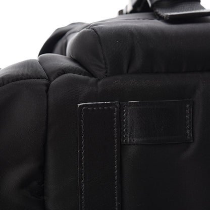 Prada City Calf Tessuto Nylon Shopping Tote Black 10 of 12