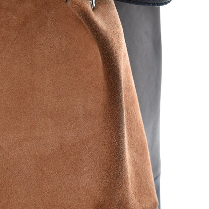 Celine Calfskin Suede All Soft Shoulder Bag Taupe 10 of 14