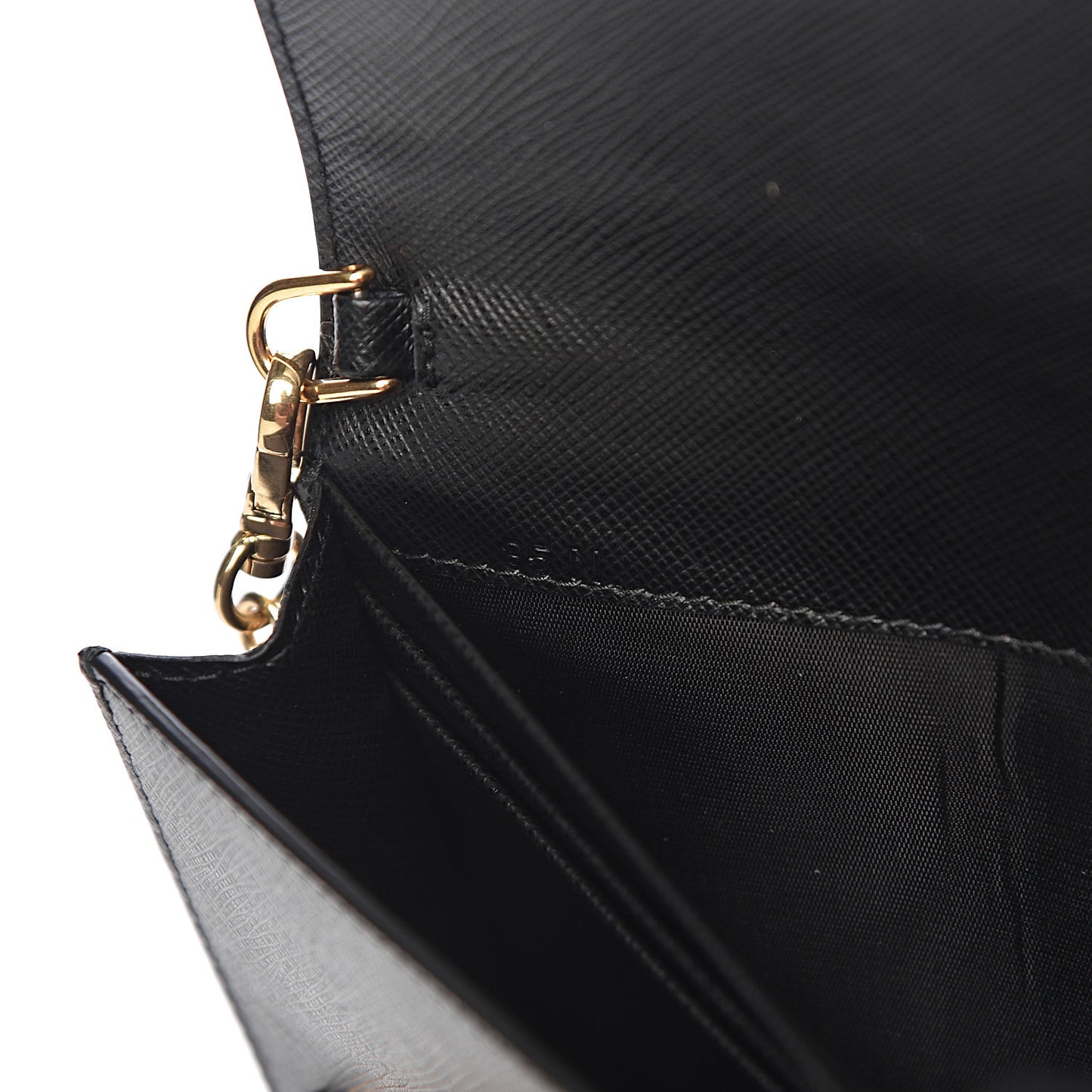 Saffiano Cahier Mini Bag Black