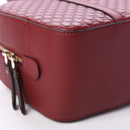 Gucci Soft Microguccissima Medium Crossbody Bag Rosso 5 of 11
