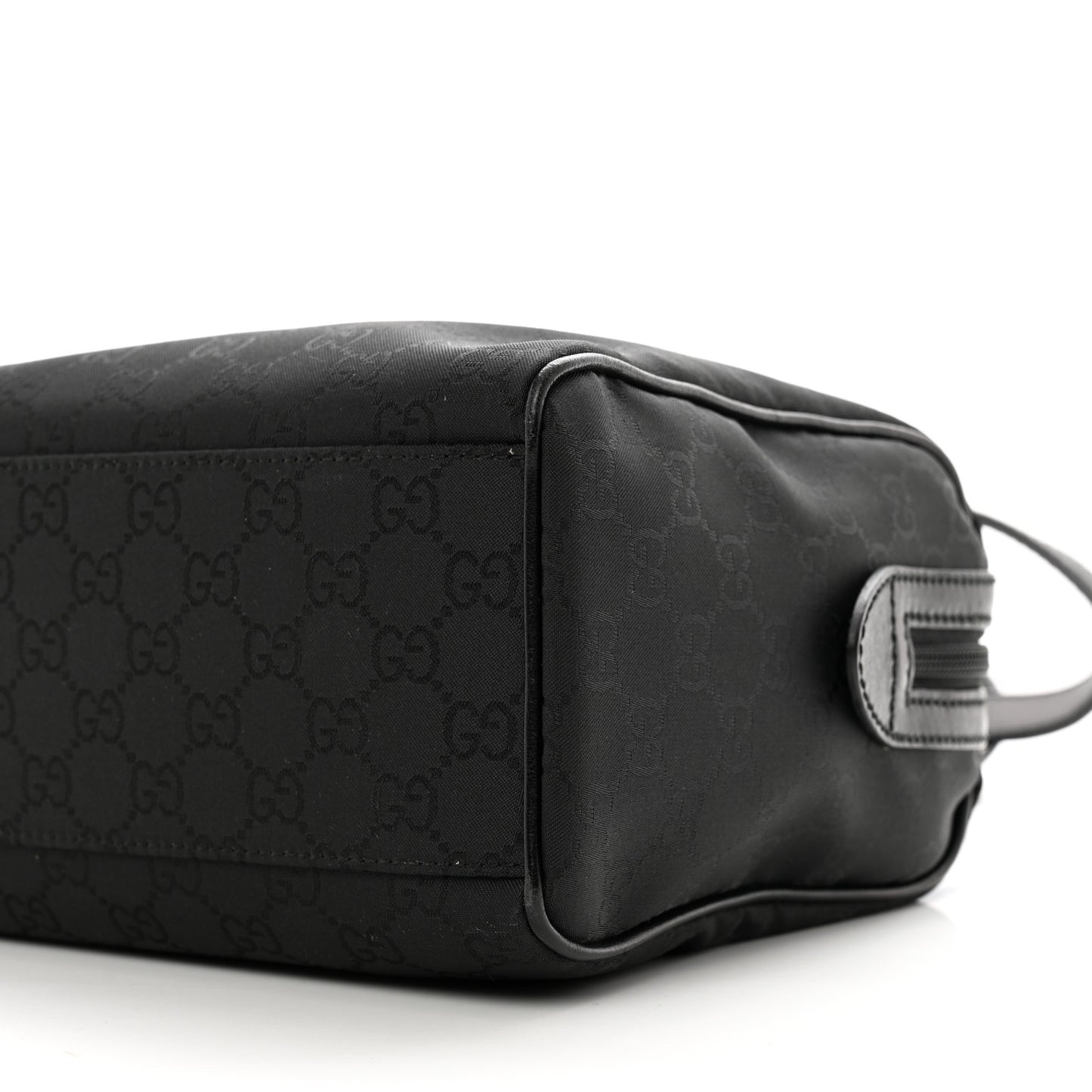 Nylon Monogram Small Boston Black