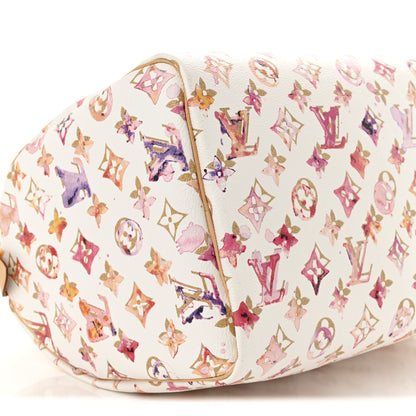 Louis Vuitton Watercolor Aquarelle Speedy 30 White 9 of 11