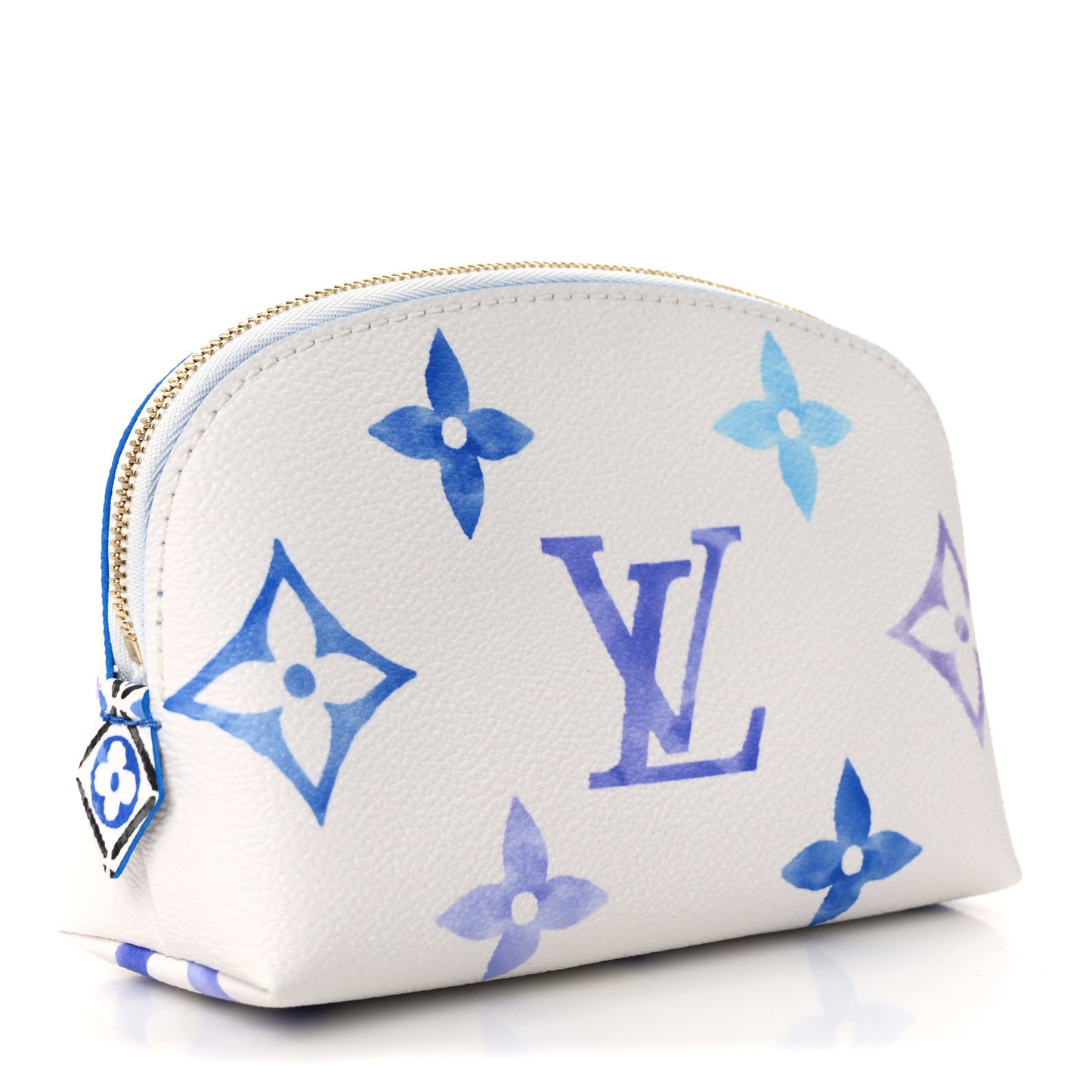 Monogram Giant By The Pool Cosmetic Pouch PM Blue