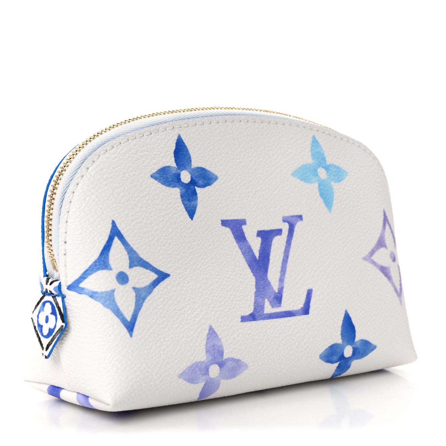 Louis Vuitton Monogram Giant By The Pool Cosmetic Pouch PM Blue 3 of 6