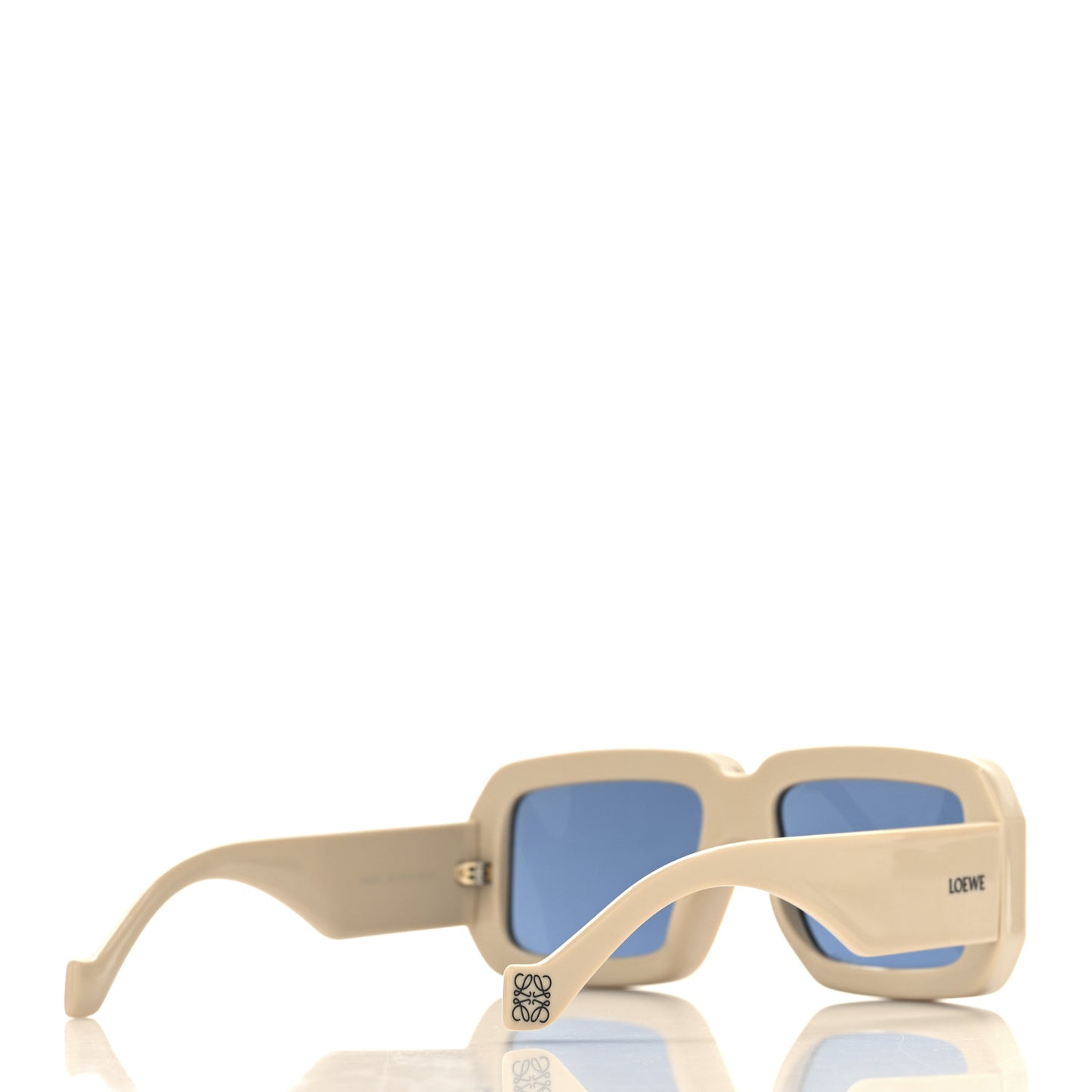 Acetate Paula's Ibiza Dive In Mask Sunglasses LW40064U Beige