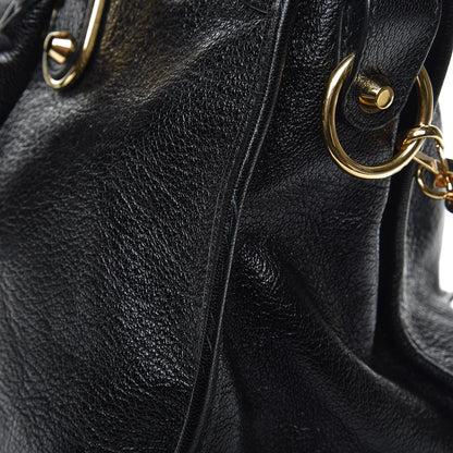 Balenciaga Chevre Gold Metallic Edge Hardware City Black 12 of 12
