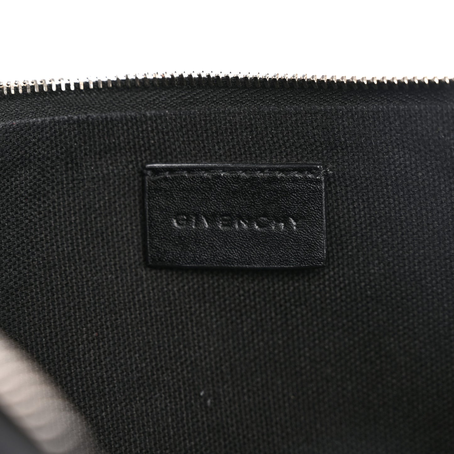 Calfskin I Feel Love Medium Pouch Black