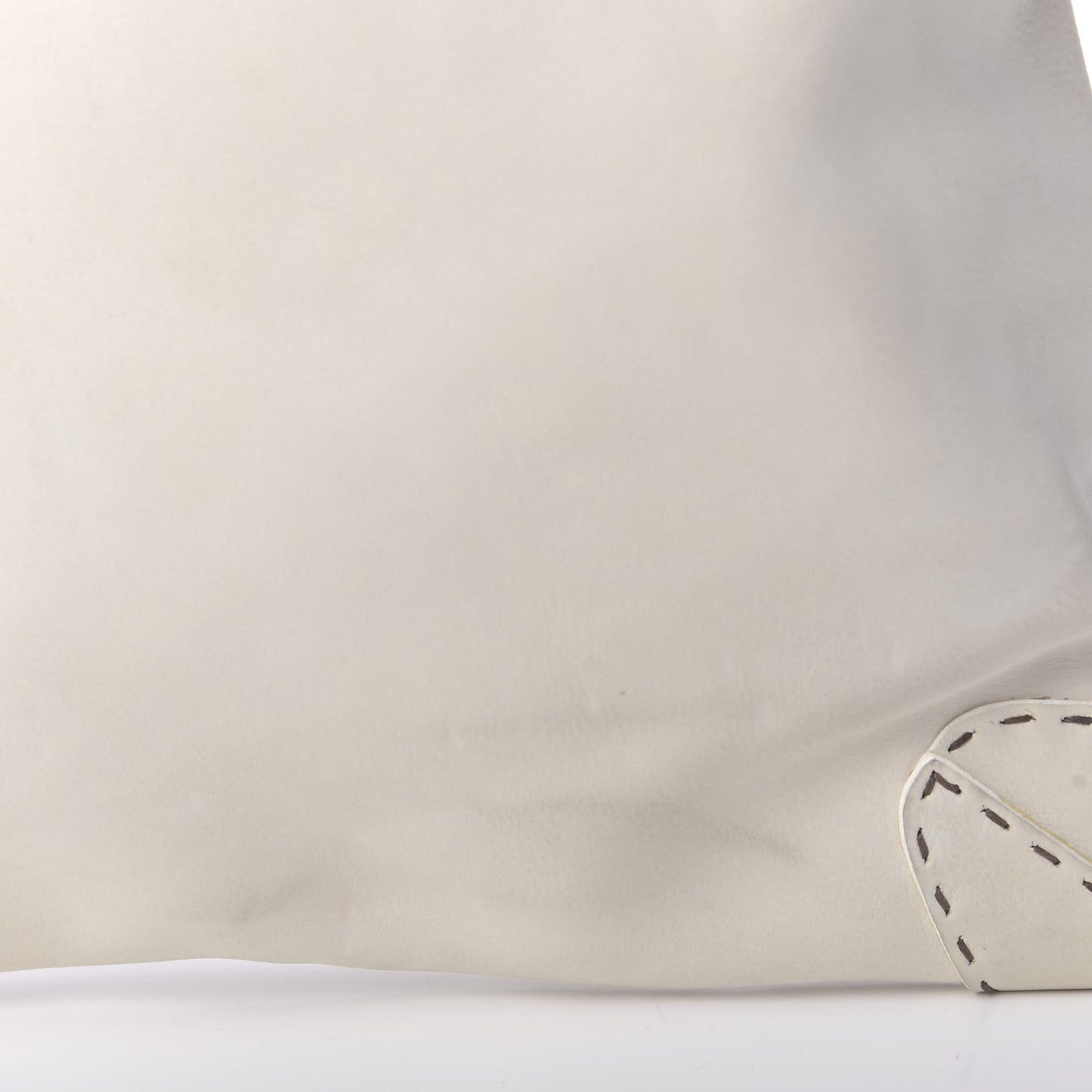Calfskin Romano Selleria Tote White