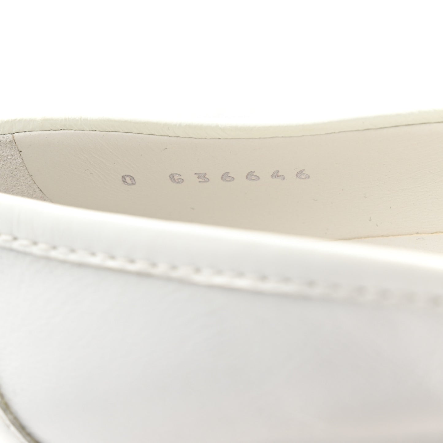 Shiny Lambskin Quilted CC Turnlock Loafers 37 White
