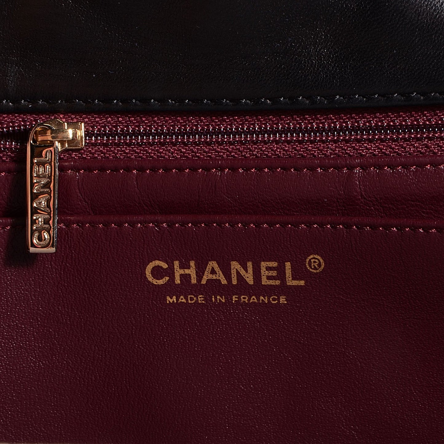 Lambskin Quilted Maxi Single Flap Black