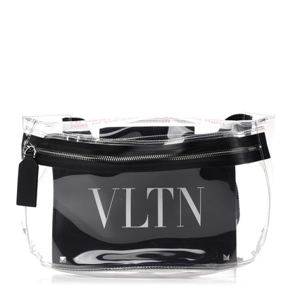 Valentino Garavani PVC VLTN Belt Bag Black 1 of 13
