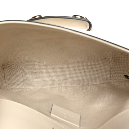 Gucci Azalea Calfskin Web Mini Horsebit 1955 Shoulder Bag Mystic White 5 of 11