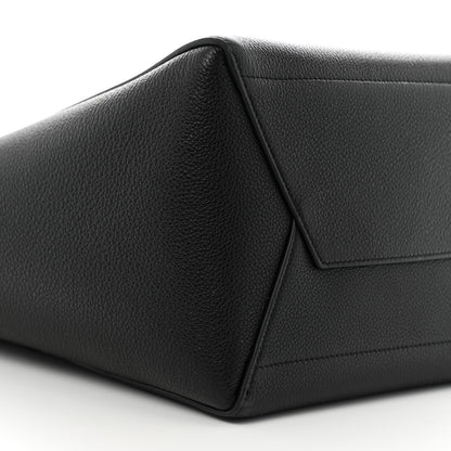 Celine Soft Grained Calfskin Sangle Bucket Bag Black 9 of 12