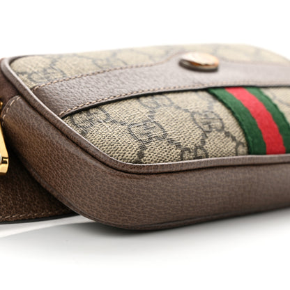 Gucci GG Supreme Monogram Ophidia Belted iPhone Case 95 38 Dark Brown 9 of 10