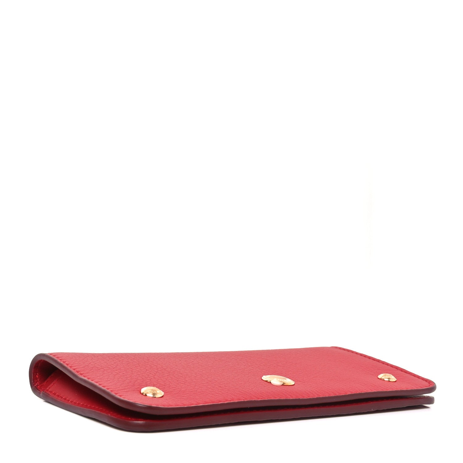 Burberry Marais Calfskin Rowe Continental Wallet Dark Carmine 4 of 6