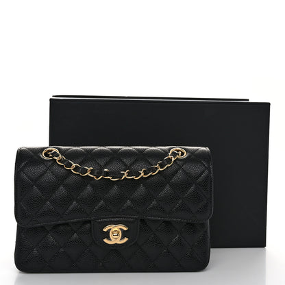 Chanel Caviar Quilted Small Double Flap Black 11 of 11