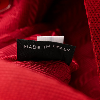 Prada Tessuto Nylon Mini Re-Edition 2000 Bag Rosso 7 of 12