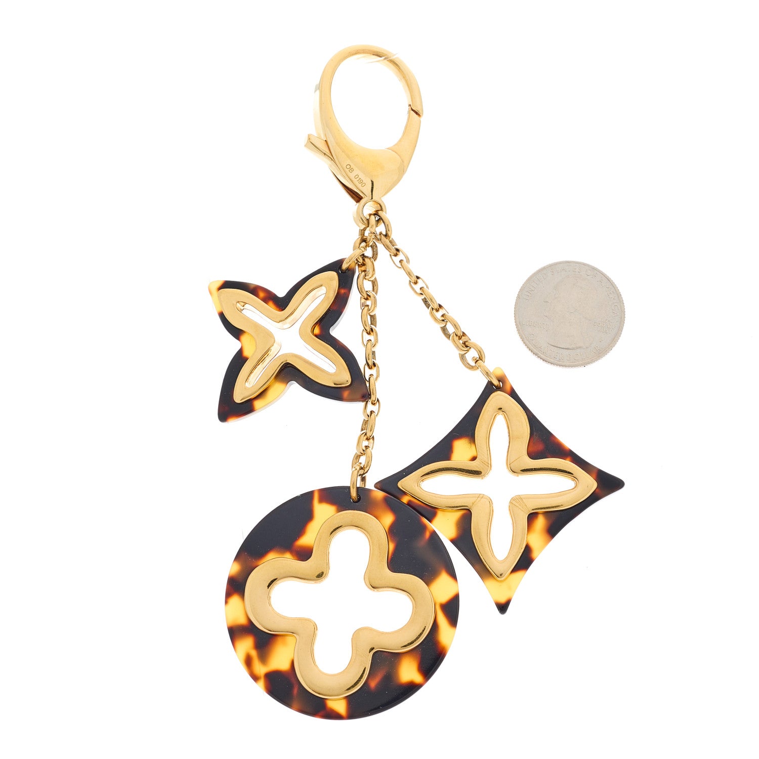 Louis Vuitton LOUIS VUITTON Insolence Bag Charm Ecaille 2 of 5