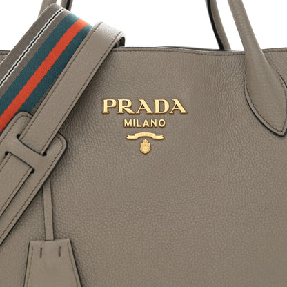 Prada Vitello Daino Tote Argilla 8 of 17