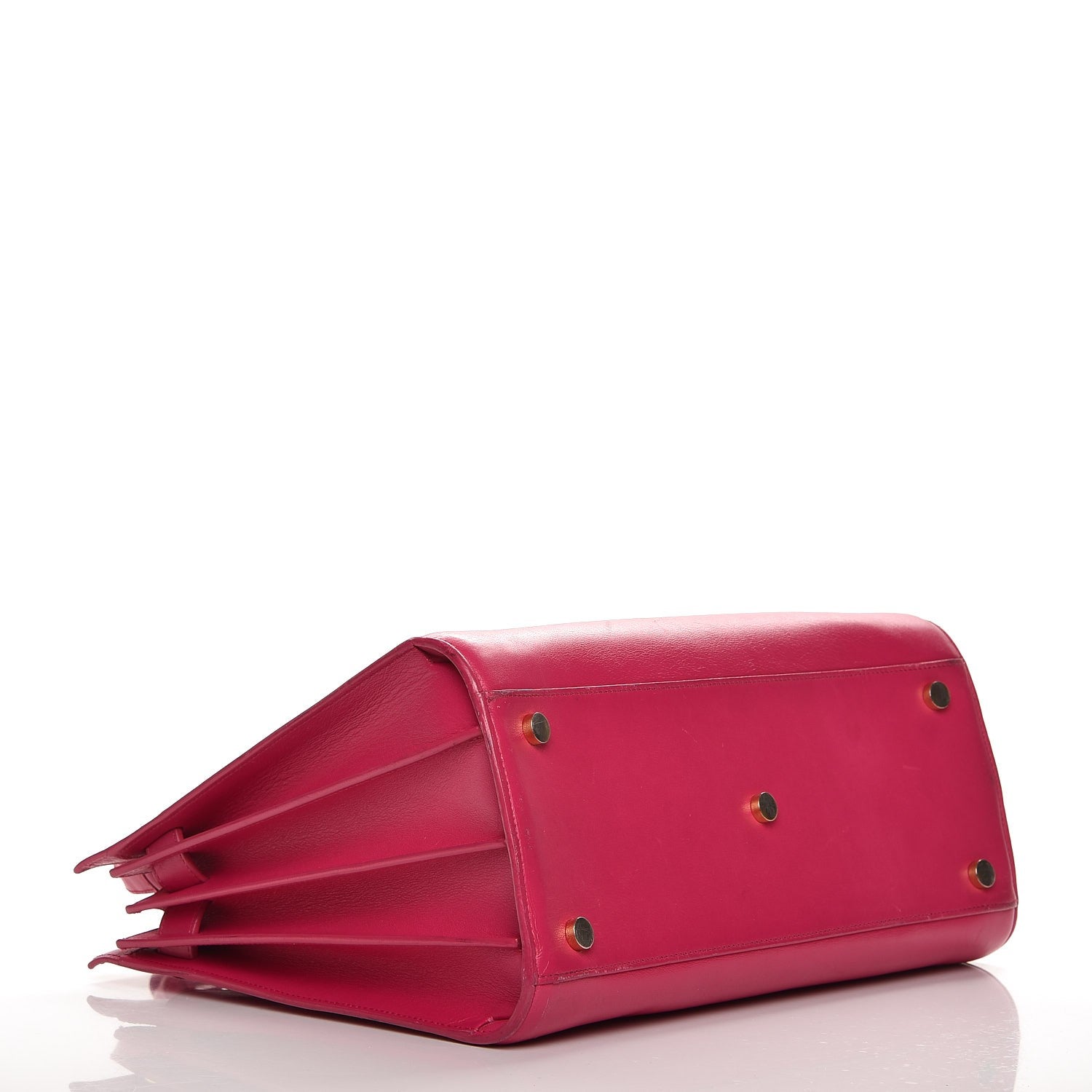 Saint Laurent Calfskin Small Sac De Jour Bubblegum 5 of 23