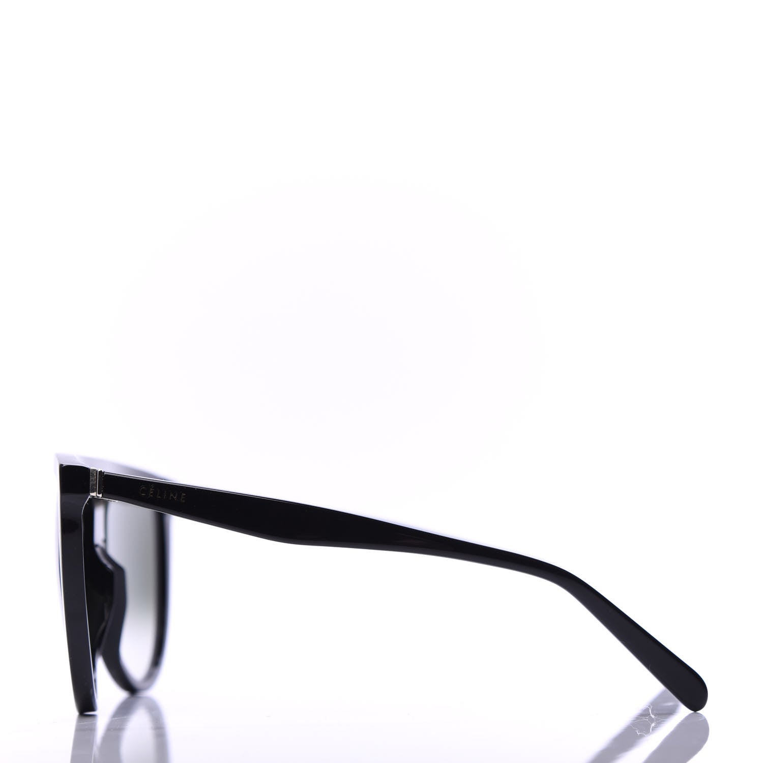 Celine Acetate Thin Shadow Sunglasses CL41435/S Black 3 of 7