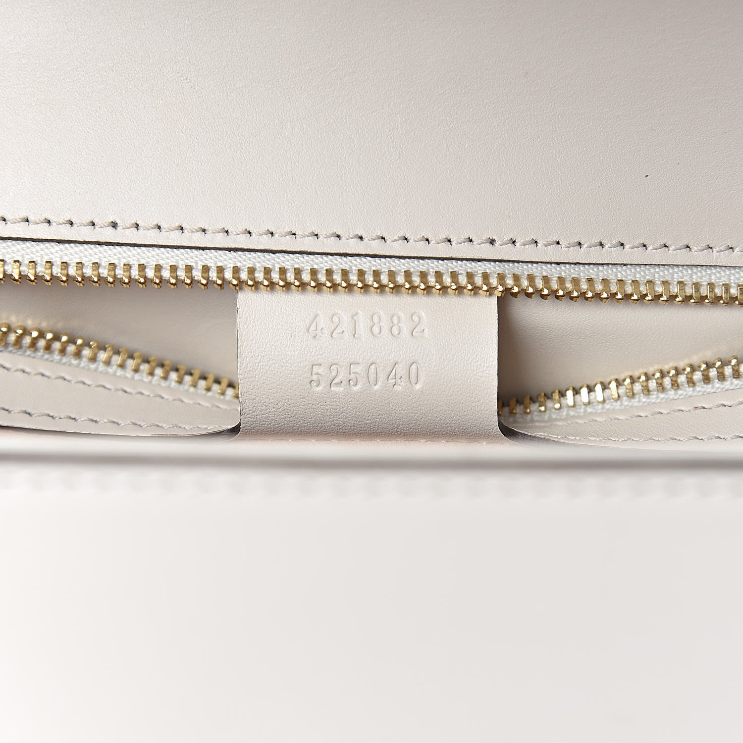 Gucci Calfskin Small Sylvie Shoulder Bag Off White 7 of 12