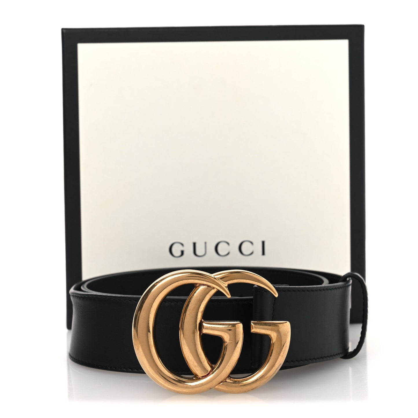 Calfskin Double G 30mm Belt 70 28 Black