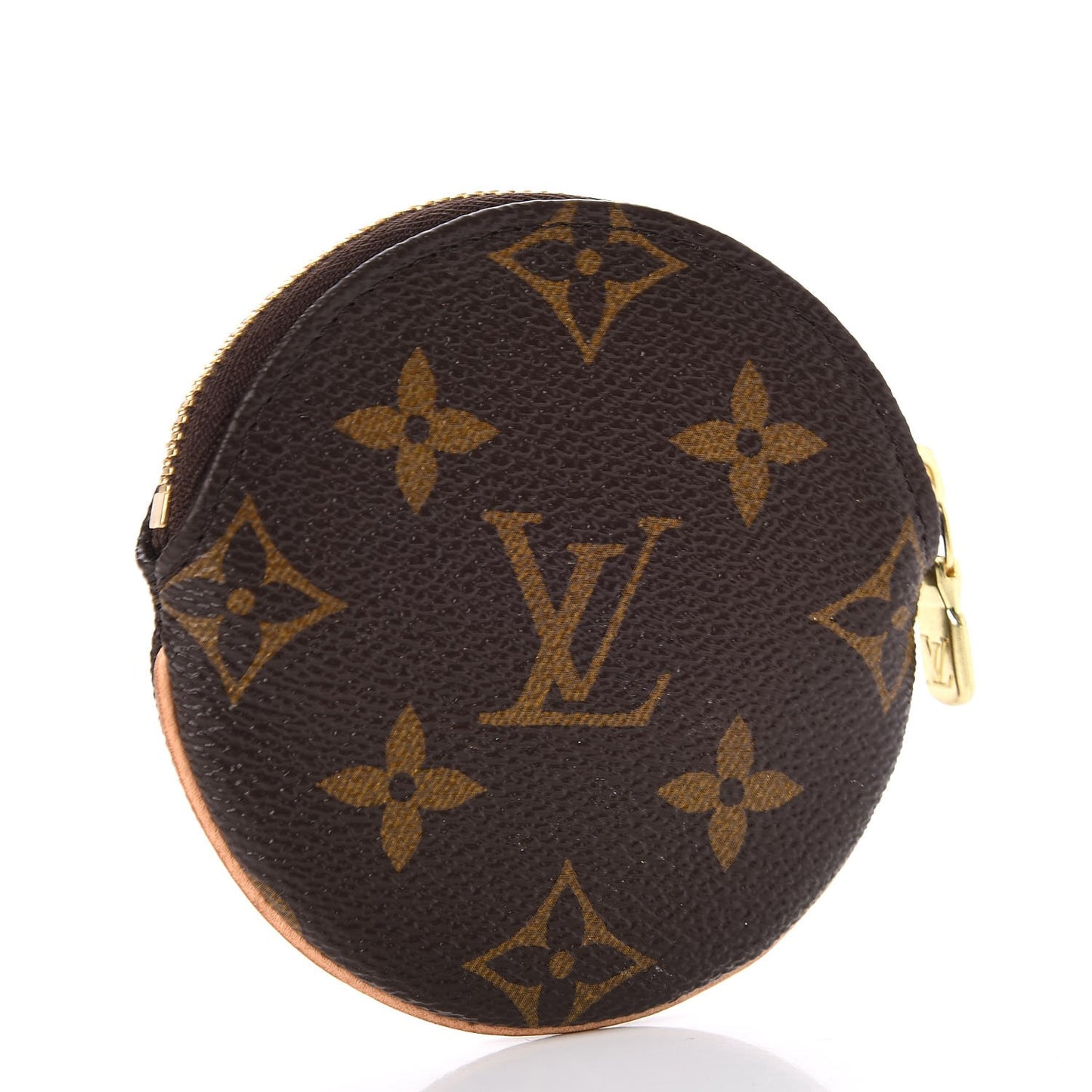 Monogram Round Coin Purse